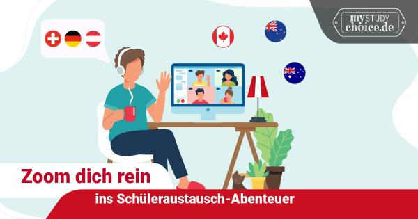 Zoom Dich rein ins Abenteuer Auslandsjahr 2022/23!